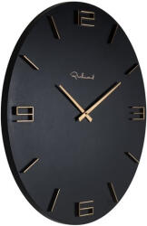 Richmond Byram Fekete MDF Fali Óra Réz Mutatókkal (KHM--KK-0083)