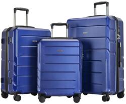 BONTOUR spinner 4 kerekes borönd szett, kék (120140-Blue)