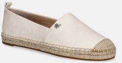 Lauren Ralph Lauren bőr espadrilles Cameryn IV bézs, 802905304003 - bézs Női 38