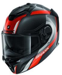Shark Casca SHARK SPARTAN GT CARBON TRACKER - Integrală, alb/gri/negru/portocaliu, Ochelari soare incluși (HE7007E-DAW)
