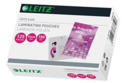 Leitz Meleglamináló fólia, 125 mikron, 65x95 mm, fényes, LEITZ iLam