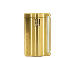 Les Fines Lames Le Feu RS Brushed Gold szivaröngyújtó - szálcsiszolt, arany (LF-LE FEU-RS Brushed Gold)