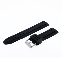  Műanyag szíj, fekete színű, 22 mm (9439-9)