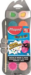 Maped vízfesték 12 színű+ecset (MA811520)