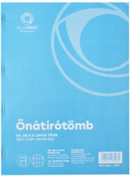  Bluering Önátírótömb A4, 50x2lap, franciakockás Bluering® - delfinbuvar