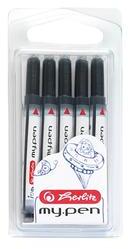 Herlitz Töltőtoll patron Herlitz Mypen 5 db/csomag kék (p3044-0165)