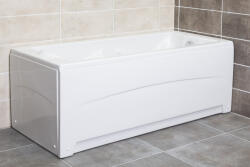 Favorit LINEA szaniter akril kád - előlappal - oldallappal- állvánnyal - 160 x 70 cm (AL355) - globalvivamarket