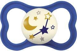 MAM AIR NIGHT cumi 6+ hónapos, szilikon - Blue moon