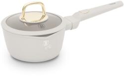 Berlinger Haus Oală pentru sos cu capac 16 cm, 1.2L - Berlinger Haus Sahara Collection BH 8058, crem, antiaderentă, pentru rețete rapide și încălzire