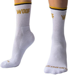 Barcode Berlin White Socks Woof - prémium kutyás zokni