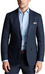 Charles Tyrwhitt Linen Jacket - Dark Navy - Classic fit | 58 | Meghosszabbított