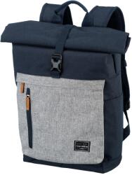 Travelite Basics Roll-up Backpack Navy/Grey