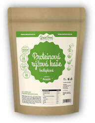 GreenFood Nutrition Piure de orez proteic terci de orez proteic 500g - cacao