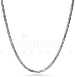  Ezüst királylánc szögletes - 55 cm / 3 x 3 mm (AG28209) AG28209