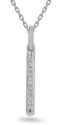 Heratis Forever Finom medál gyémántokkal Suzan, 14K, fehér arany IZBR675APR