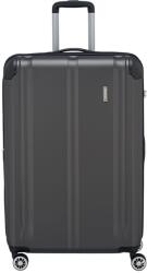 Travelite City L antracit bővíthető nagy méretű bőrönd