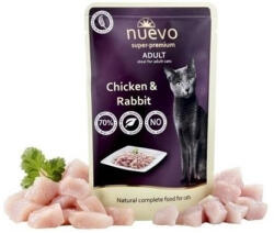 nuevo Adult Csirke & Nyúl bal. 16 x 85 g kapszula
