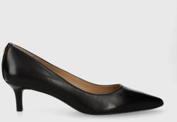 Lauren Ralph Lauren bőr tűsarkú Adrienne fekete, 802940572001, 802755524008 - fekete Női 41