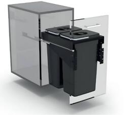 EKOTECH - beépíthető hulladékgyűjtő front 40 - 2x26 liter - ardesshop