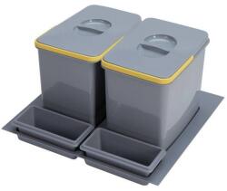 EKOTECH - beépíthető hulladékgyűjtő practiko 600 - 2x15 liter+2 tartó - ardesshop