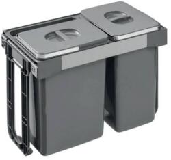 EKOTECH - beépíthető hulladékgyűjtő free jazz short 60 - 2x20 liter - ardesshop