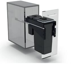 EKOTECH - beépíthető hulladékgyűjtő front 30 - 1x26 liter+1x7 liter - ardesshop