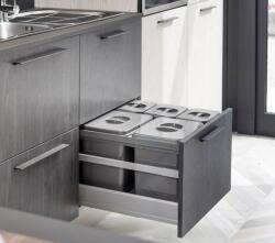 EKOTECH - beépíthető hulladékgyűjtő jazz 60 - 2x12 liter+3x5 liter - ardesshop