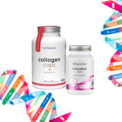 Nutriversum Kollagén + Fittprotein Hyaluron 400 Csomag - glow