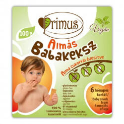 Primus vegán babakeksz almás 100 g - perfectlife