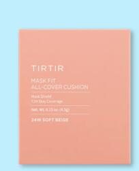 Tirtir Fond de ten Mask Fit tip cushion cu acoperire mare Mask Fit All-Cover Cushion - 4.5 g No. 24W Soft Beige