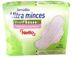 Netto Egészségügyi betét Ultra szárnyas (méret: super) (12 db/cs) - diaper