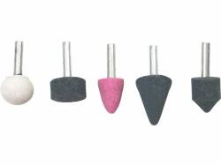 Extol Craft köszörűkő klt. fúrógéphez; 5db, 6mm tengely, bliszter (1820)