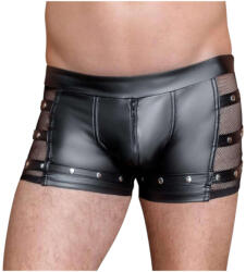 NEK - szegecses, cipzáras boxer (fekete) (4024144182206)