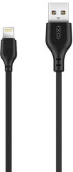 XO NB103 USB/Lightning kábel, 2.1A, 2m, fekete