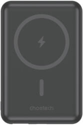 Choetech B662 wireless MagSafe 5000mAh powerbank, fekete