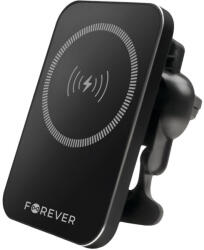 Forever car holder for air vent MACH-100 magnetic with wireless charging black 15W