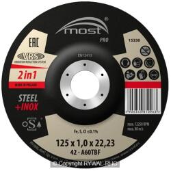 RYWAL-RHC Sp Vágókorong MOST PRO METAL+INOX 230x1.9mm (BI9414-690-000)