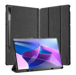 Dux Ducis Domo Series Lenovo Tab P12 Pro 12.6" (2021) oldalra nyíló smart tok, fekete