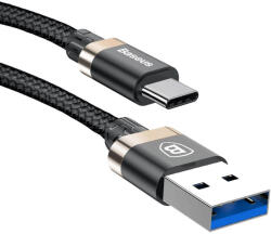 Baseus Golden Belt CATGB-A1V USB/USB-C adat- és töltőkábel 3A, 1, 5m, arany