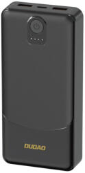 Dudao Powerbank Dudao K10 10000mAh 2.4A 2 x USB-A, fekete