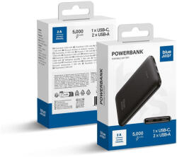 Blue Star powerbank 5000 mAh 2A W0539, fekete