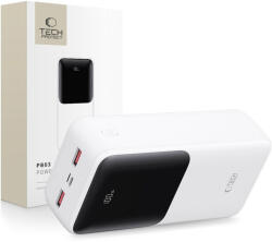 Tech-Protect PB03 POWER BANK 30000MAH 22.5W, fehér