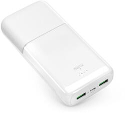 PURO Powerbank Puro DAILY 20 PLUS 20000mAh 2x USB-A / 1x USB-C 22.5W PD AFC, fehér