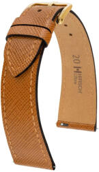 Hirsch Giffone Aranybarna óraszíj - 20mm / L -120/80mm