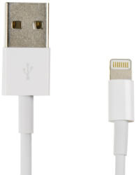 HD4 iPhone 8-pin USB lightning kábel dobozos, 1A, 1m, fehér