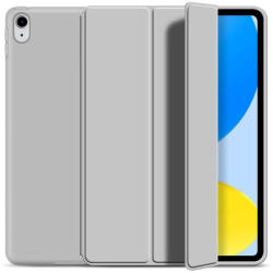 Tech-Protect Smartcase iPad 10.9", 10. gen. (2022) oldalra nyíló okos tok, szürke