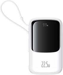 Baseus Qpow Pro+ Power Bank 22.5W 10000mAh USB-C, fehér