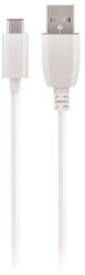 Maxlife Type-C töltő és adatkábel, 1A, 1m, fehér