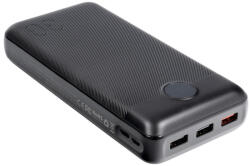 VEGER powerbank 30 000 mAh PD QC3.0 3A 20W L30 (W3008PD) blalck