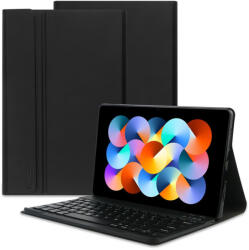 Tech-Protect Smartcase + Keyboard Xiaomi Redmi Pad 10.6 oldalra nyíló okos tok, billentyűzettel, fekete